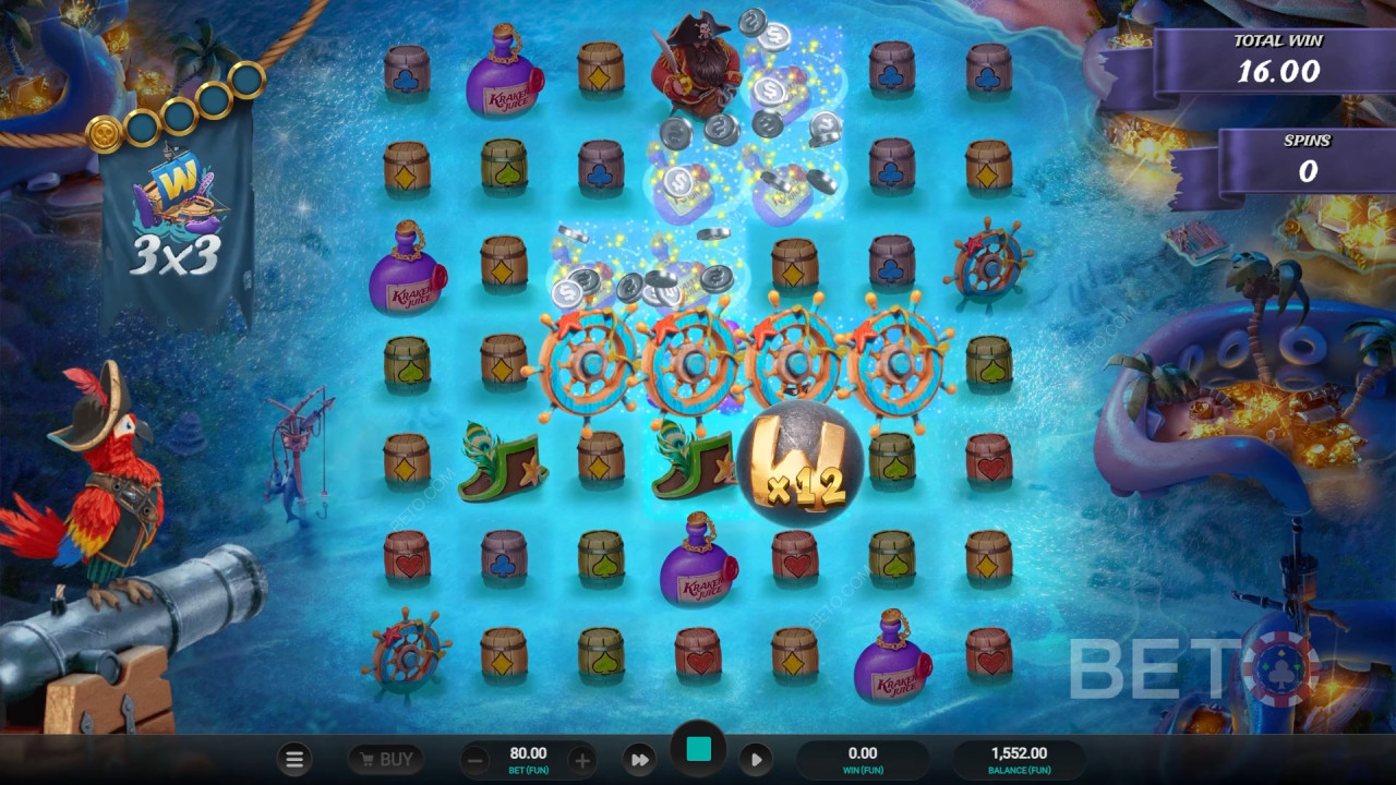 ธีมและการออกแบบ: Pirate Adventure Quest