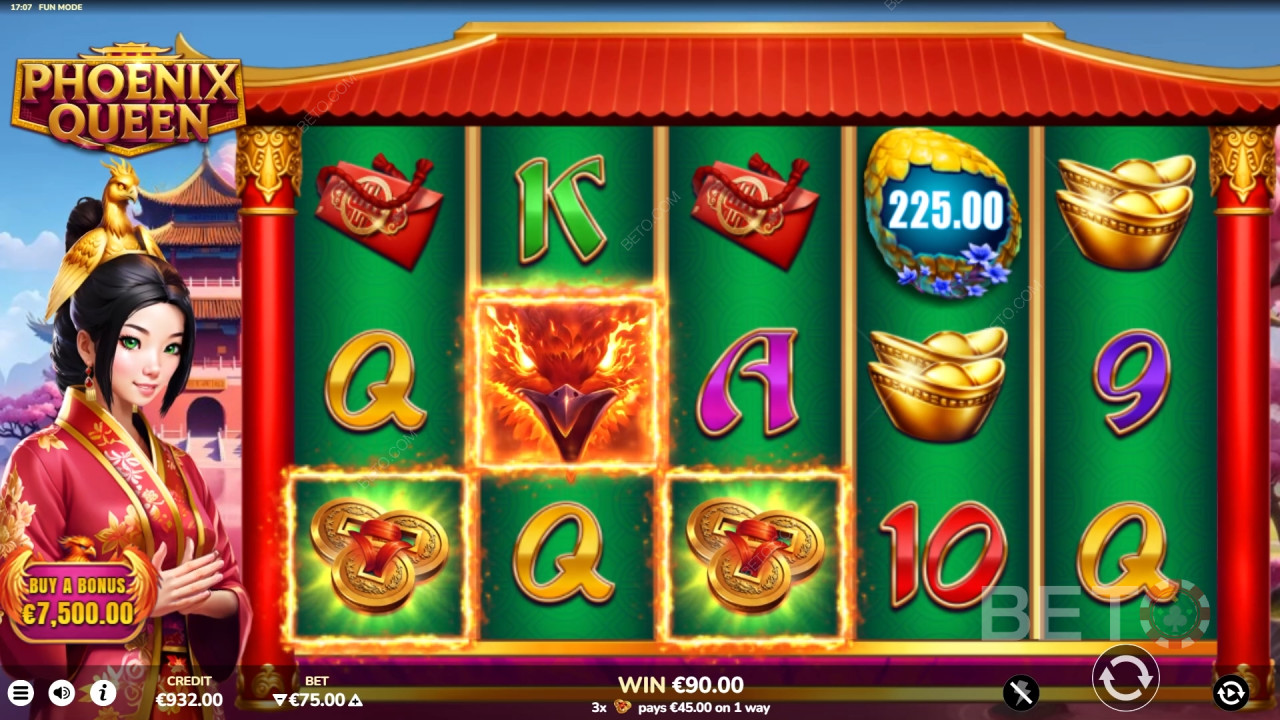 รีวิว Phoenix Queen โดย BETO Slots