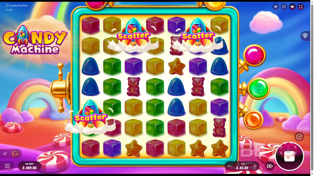 รีวิว Candy Machine จาก BETO Slots