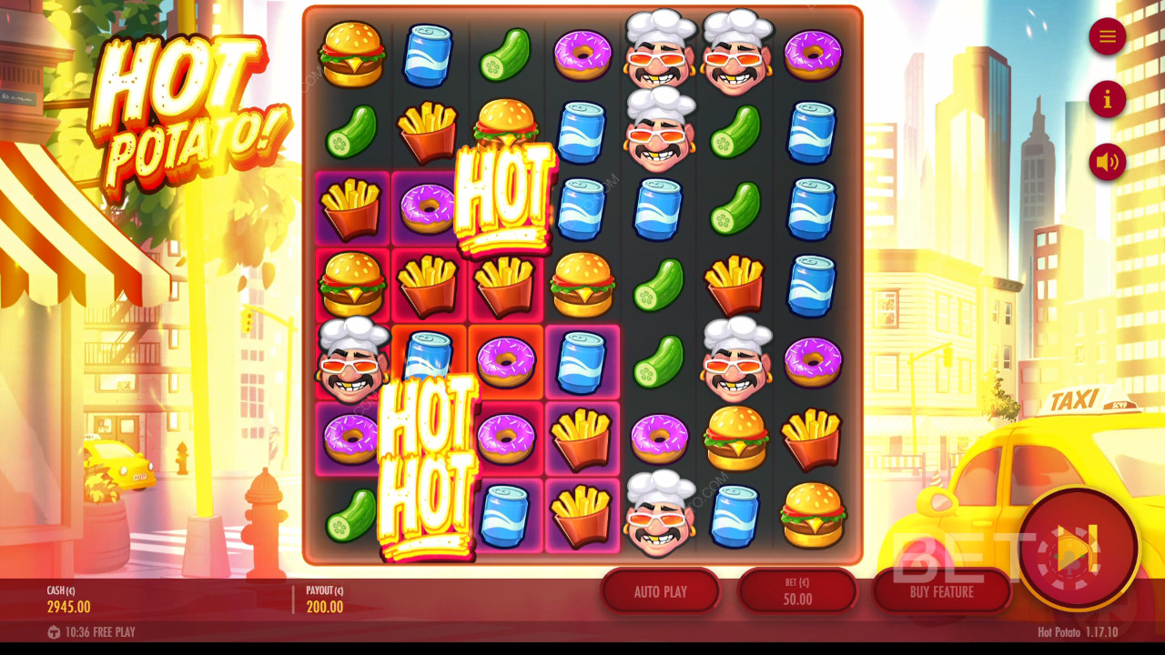 รีวิว Hot Potato! โดย BETO Slots