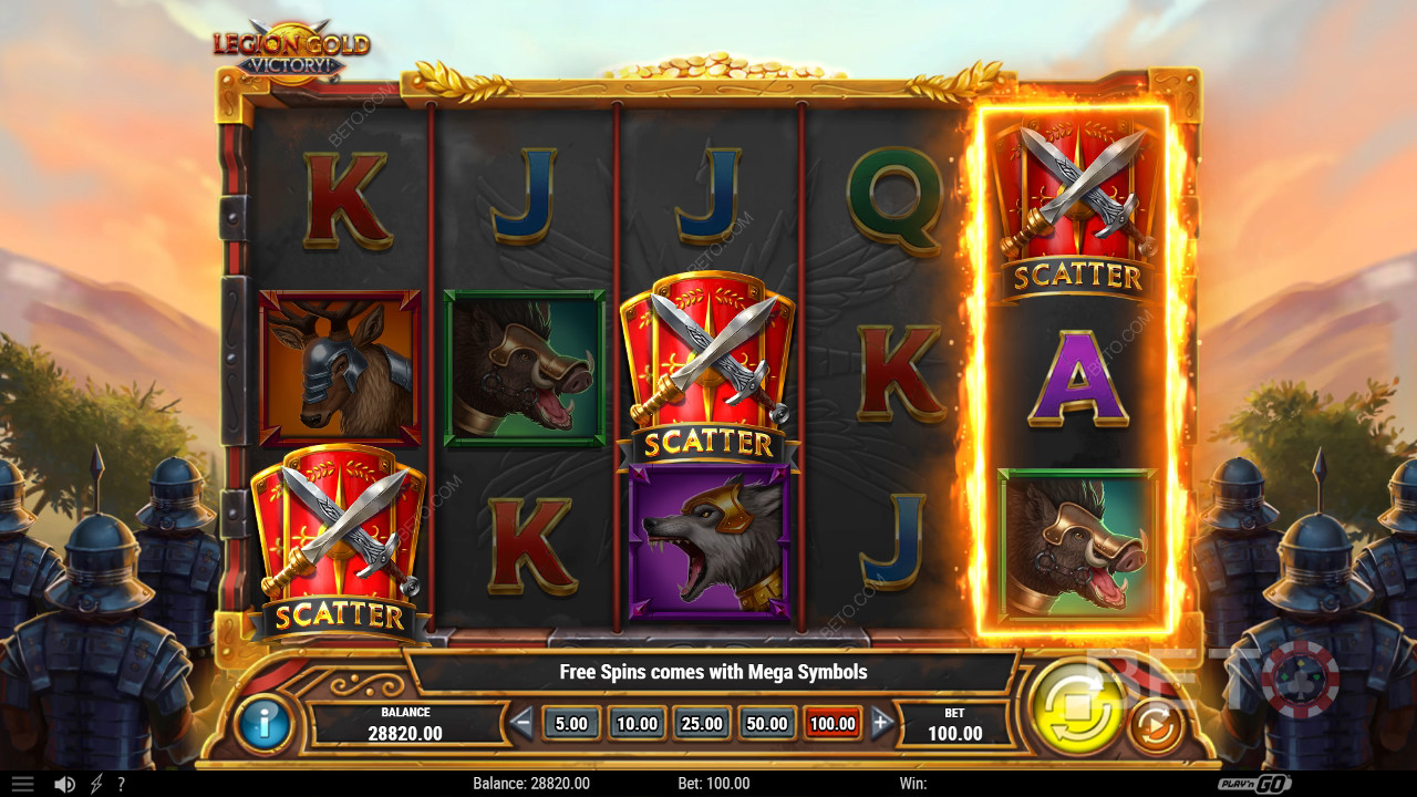 รีวิว Legion Gold Victory โดย BETO Slots