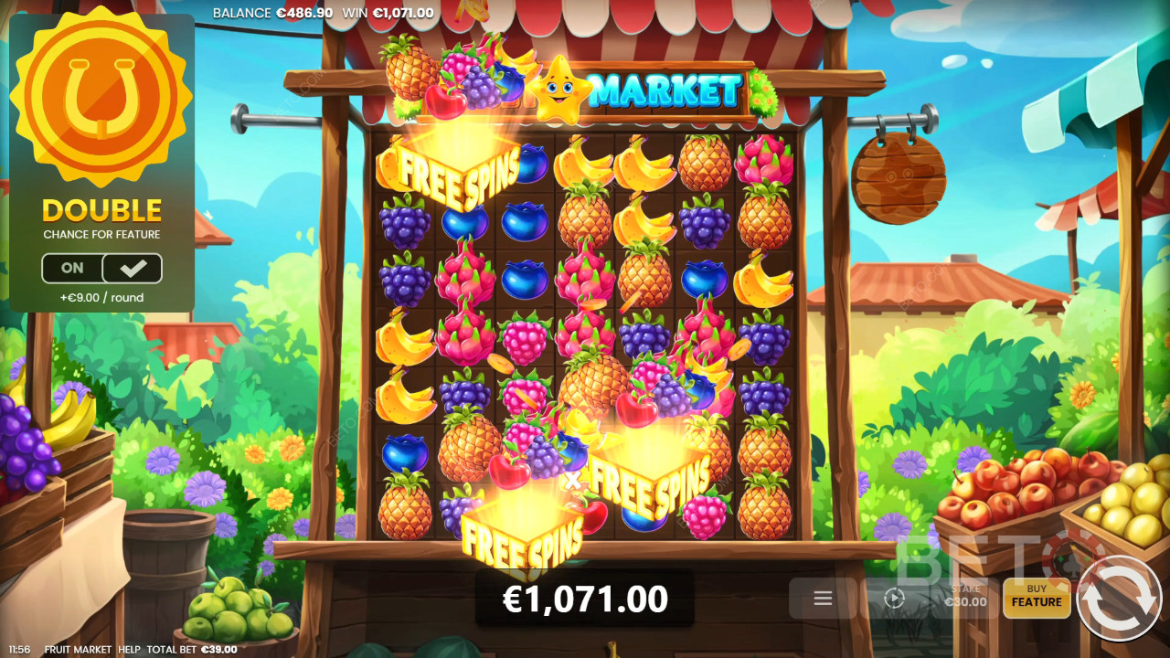 รีวิวตลาดผลไม้โดย BETO Slots