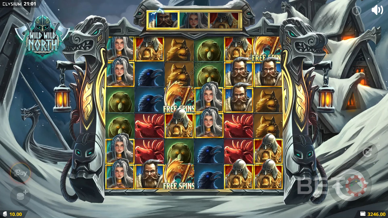 รีวิว Wild Wild North โดย BETO Slots