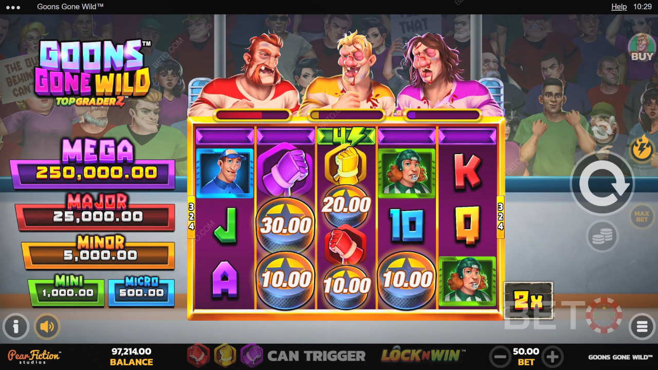 รีวิว Goons Gone Wild จาก BETO Slots