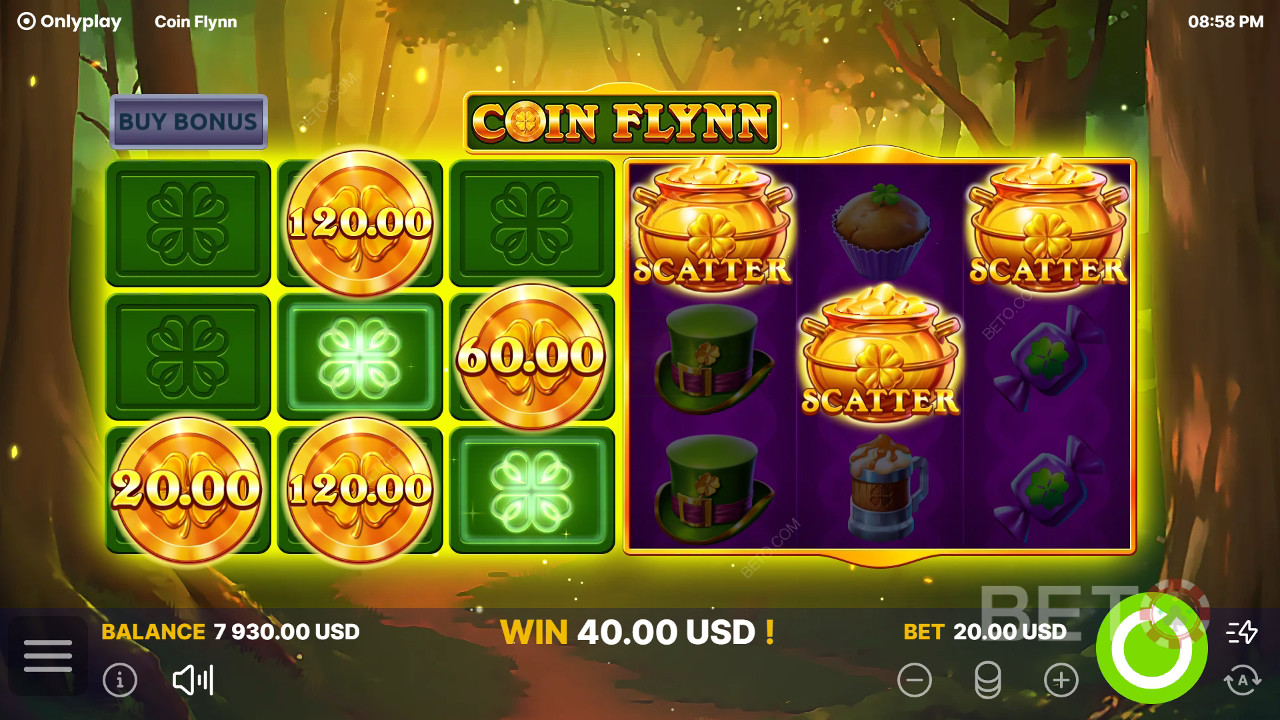 รีวิว Coin Flynn โดย BETO Slots