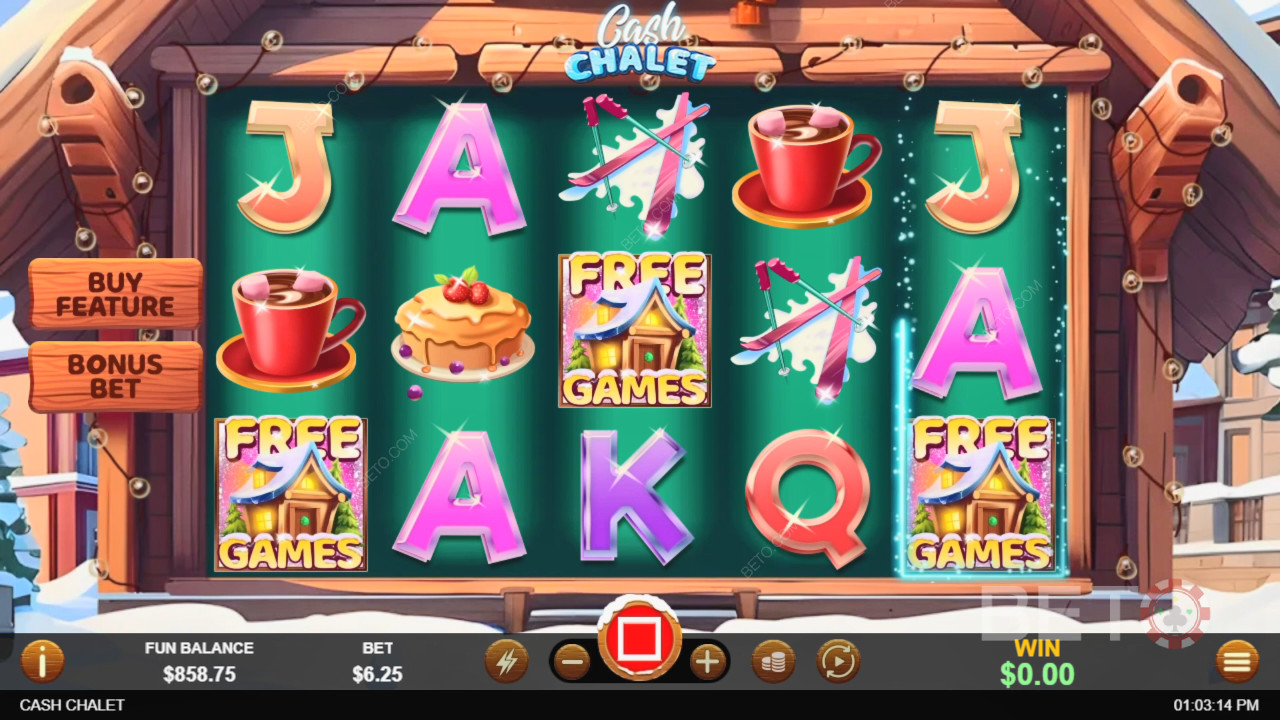 รีวิว Cash Chalet โดย BETO Slots