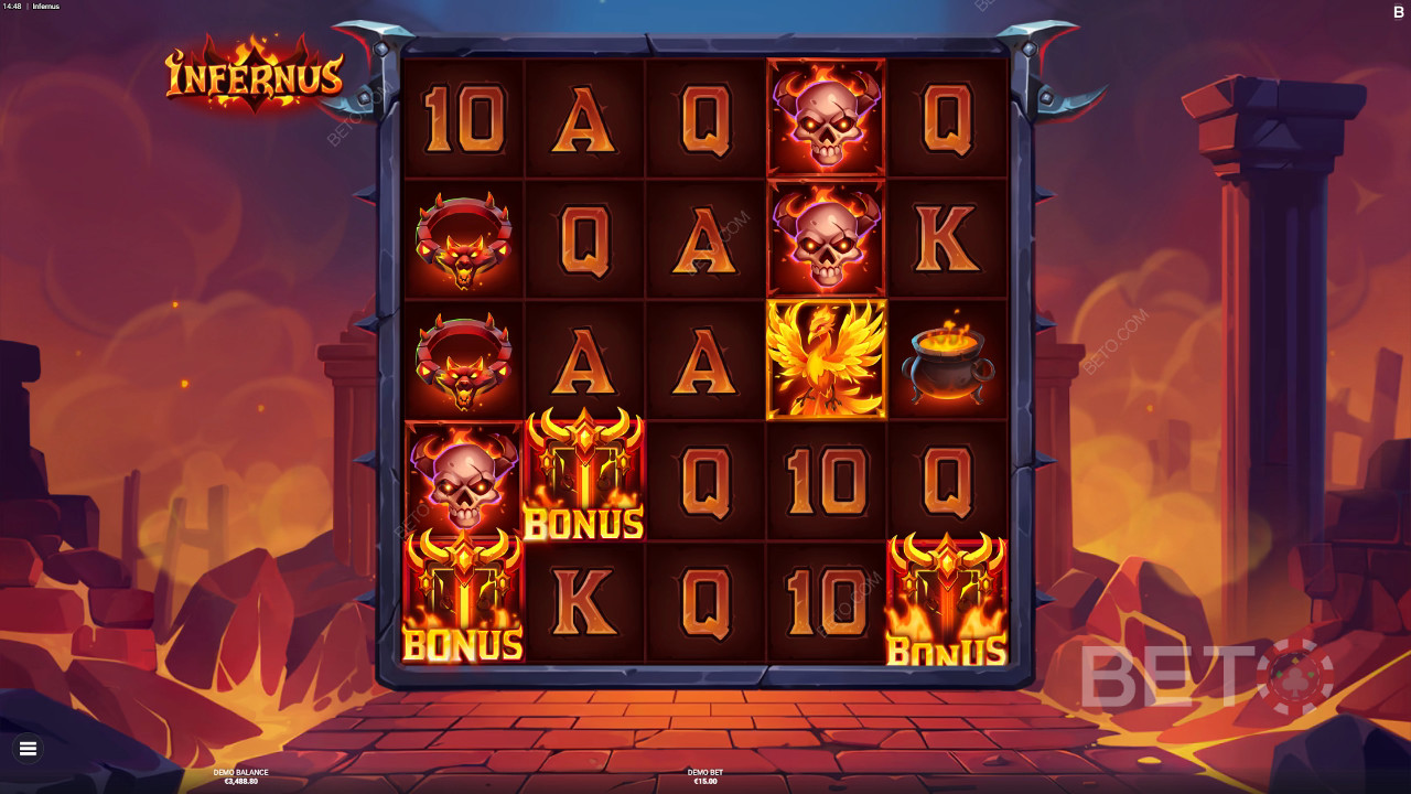 รีวิว Infernus โดย BETO Slots
