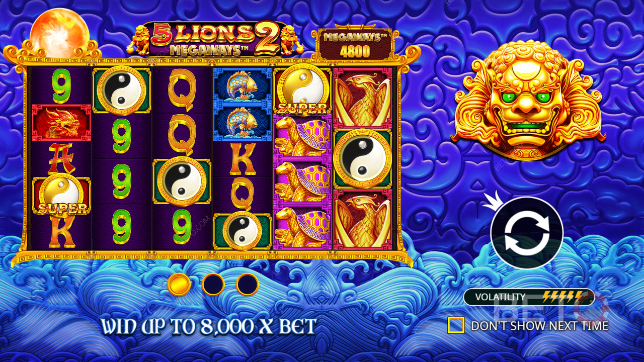 5 Lions Megaways 2 สนุกไหม?