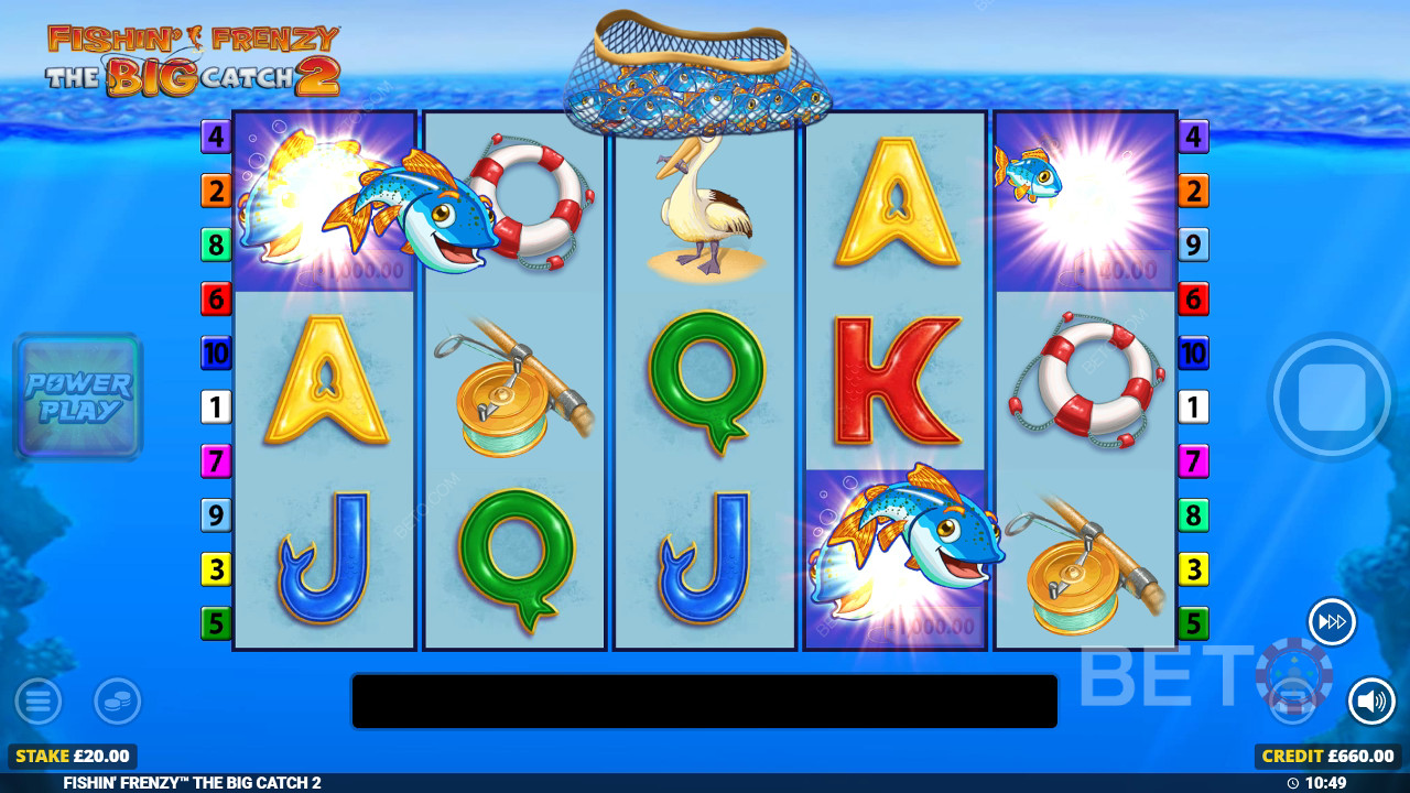 รีวิวเกม Fishin Frenzy The Big Catch 2 โดย BETO Slots