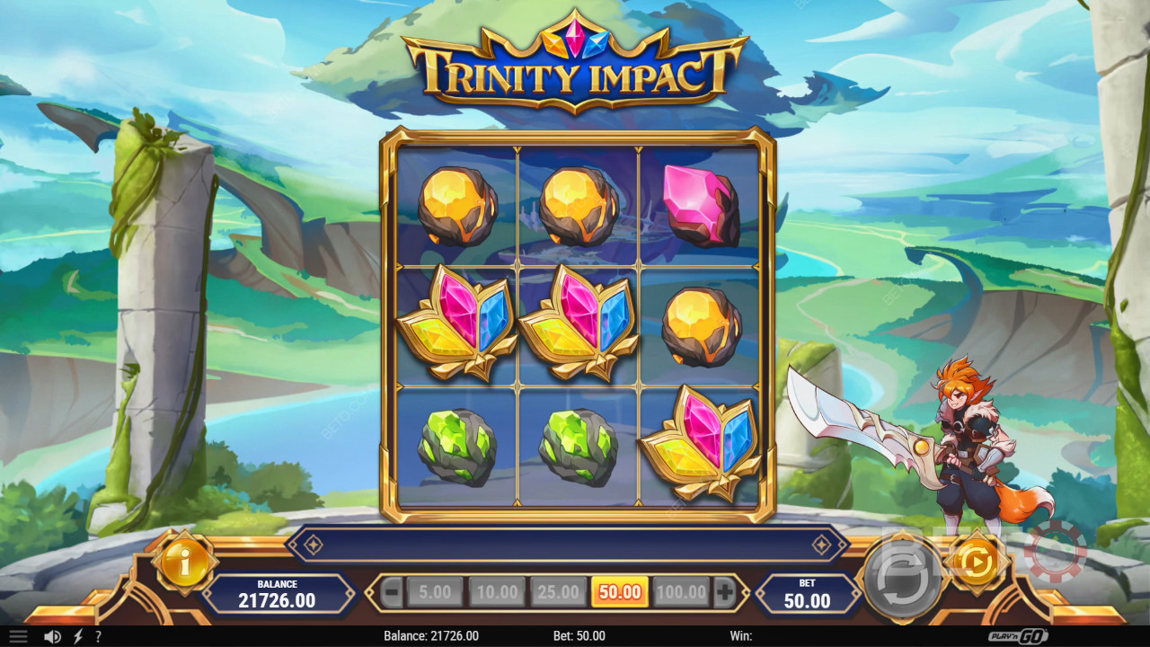 บทวิจารณ์ Trinity Impact โดย BETO Slots