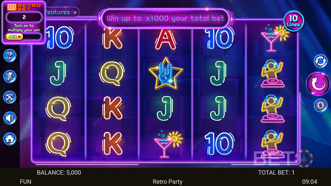 Retro Party เล่นฟรี