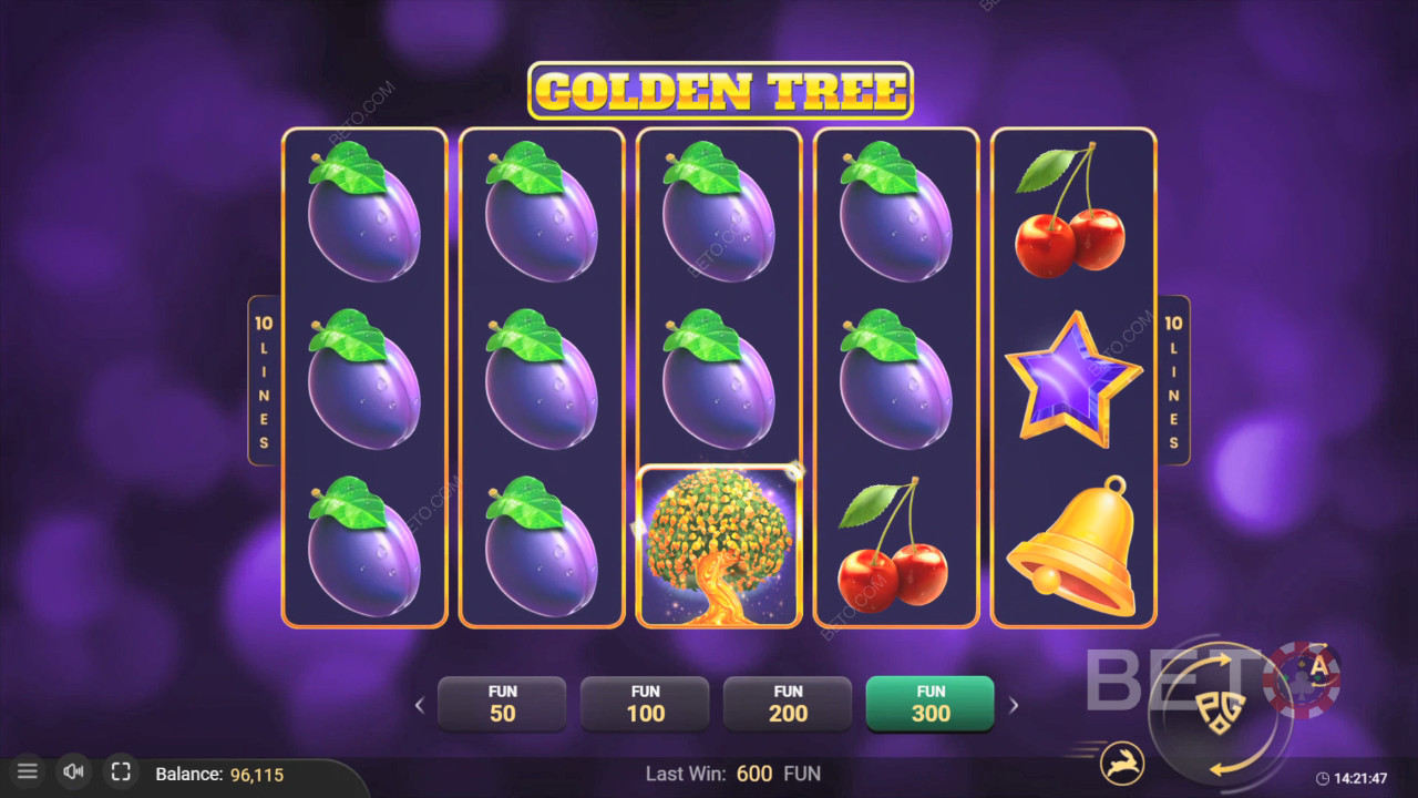 รีวิว Golden Tree โดย BETO Slots
