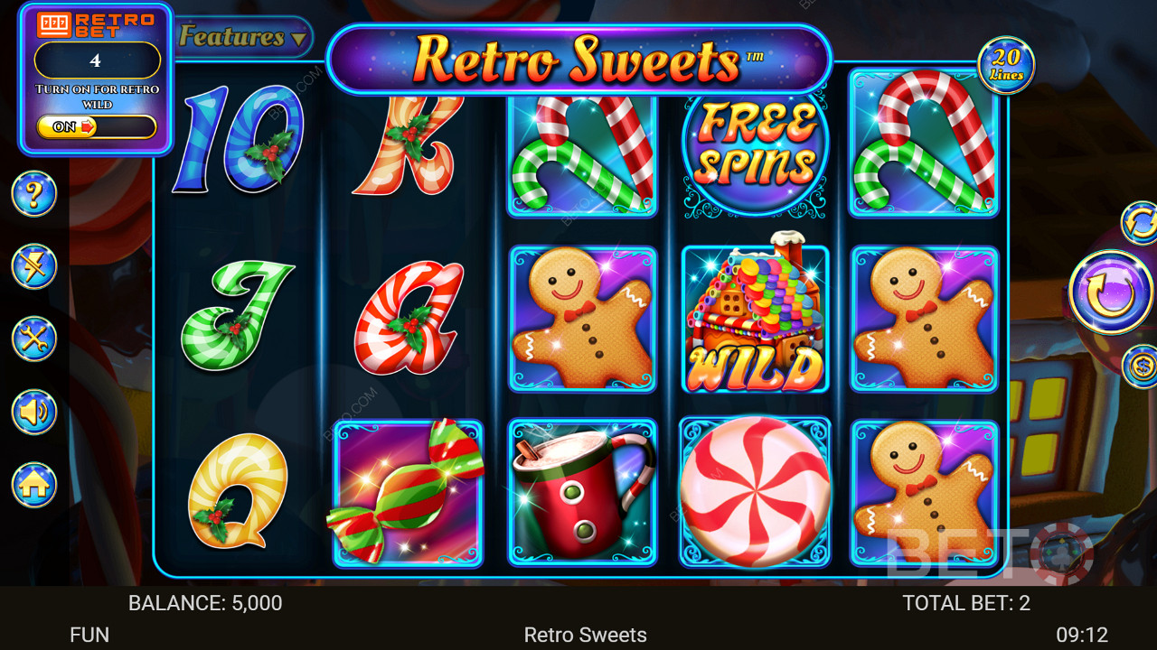 Retro Sweets เล่นฟรี