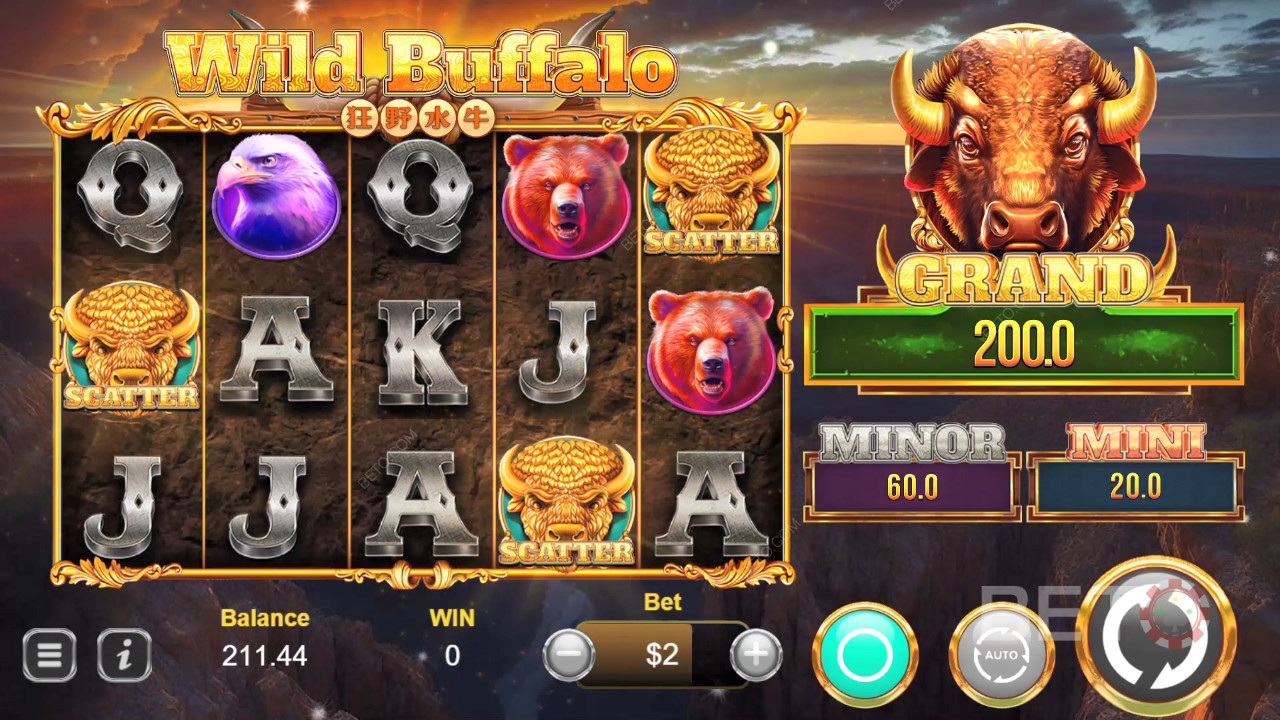 รีวิว Wild Buffalo โดย BETO Slots