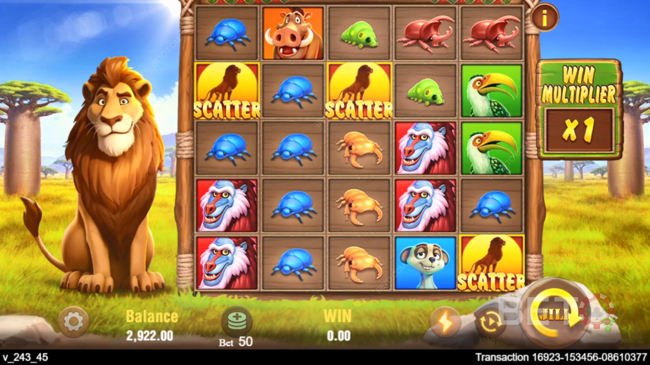 รีวิว Safari Mystery โดย BETO Slots