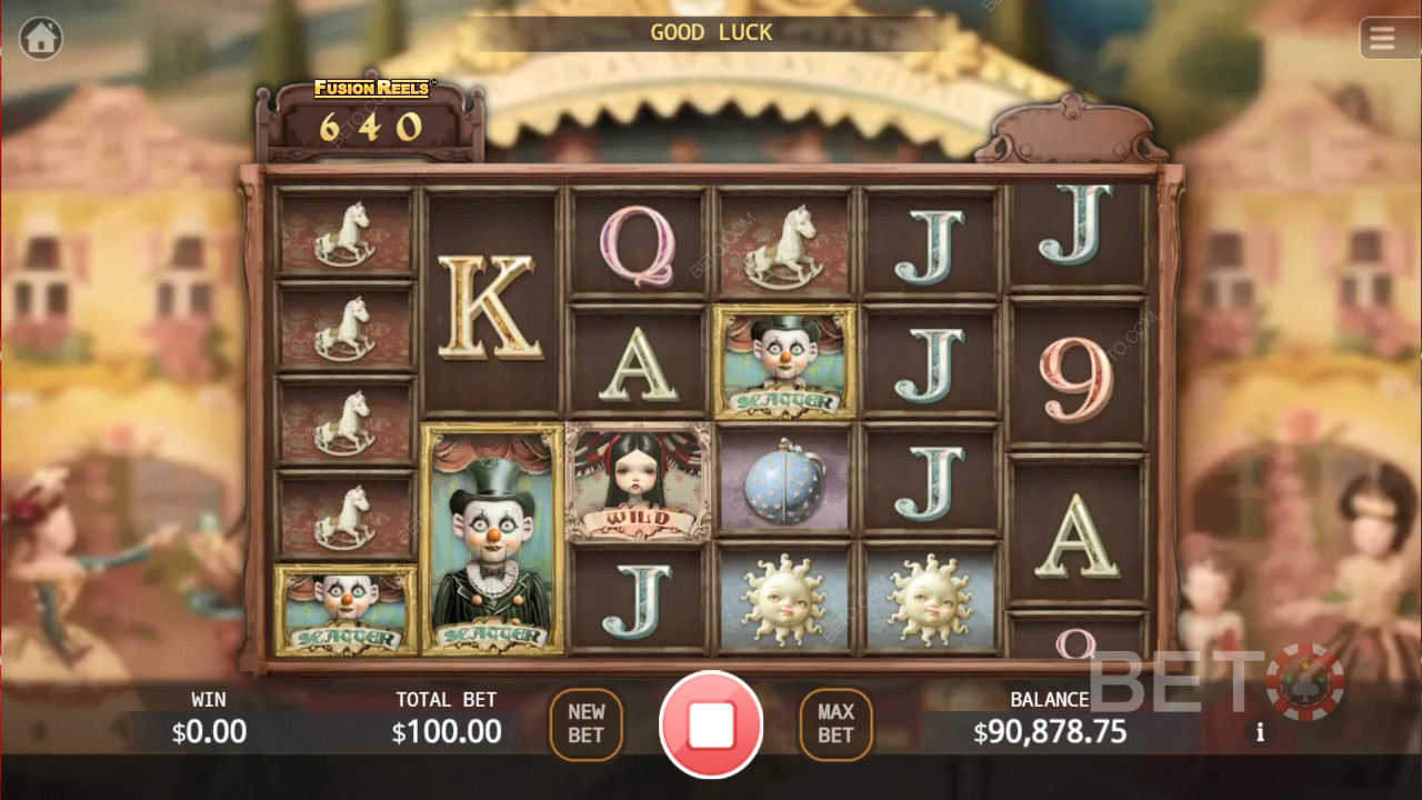 รีวิว Doll Theater Fusion Reels โดย BETO Slots