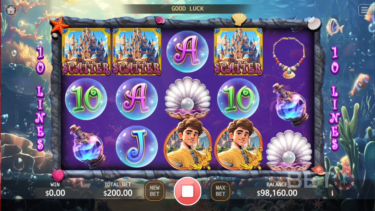 รีวิวเจ้าหญิงเงือกจาก BETO Slots