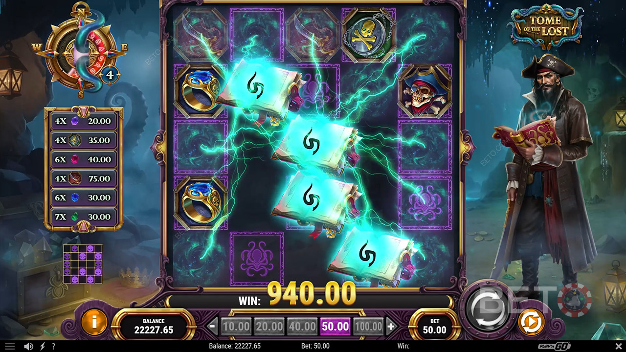 รีวิว Tome of the Lost โดย BETO Slots