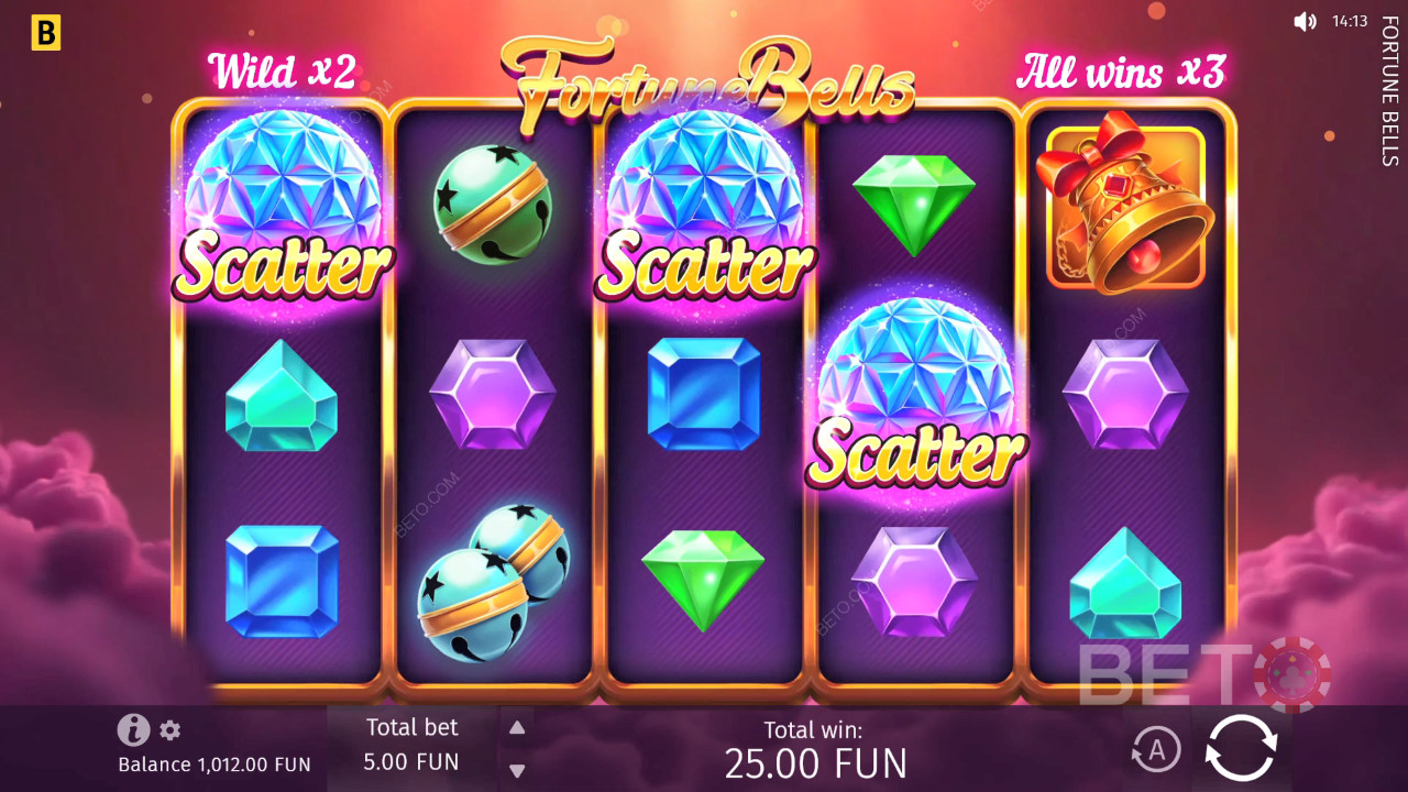 รีวิว Fortune Bells โดย BETO Slots