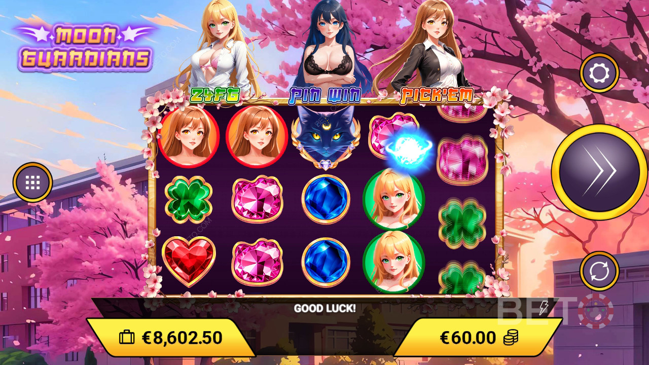 รีวิว Moon Guardians โดย BETO Slots