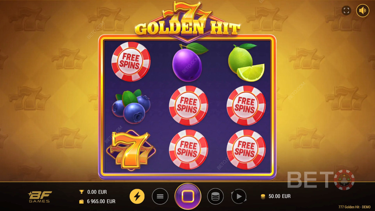 รีวิว 777 Golden Hit โดย BETO Slots
