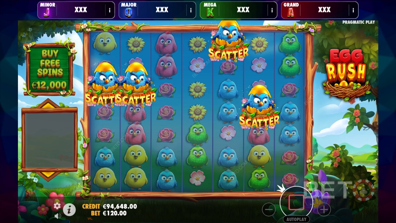 รีวิว Egg Rush จาก BETO Slots