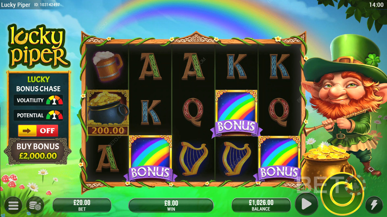 รีวิว Lucky Piper โดย BETO Slots