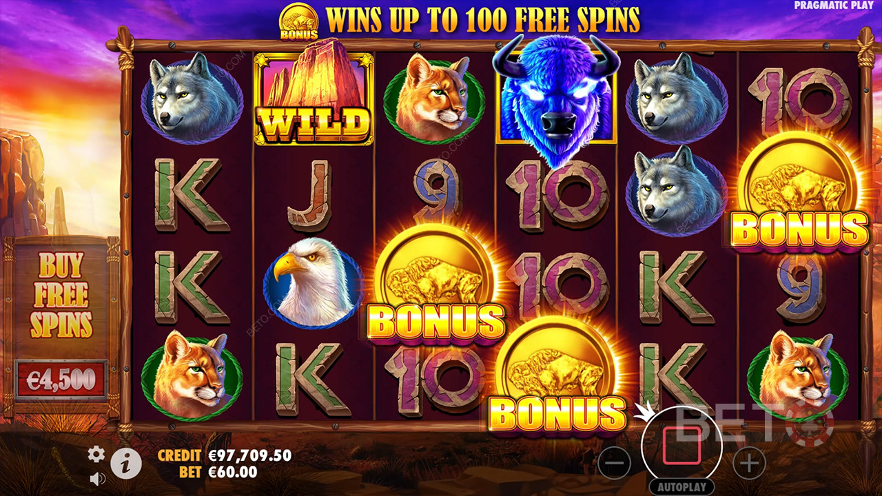 รีวิว Bison Spirit โดย BETO Slots