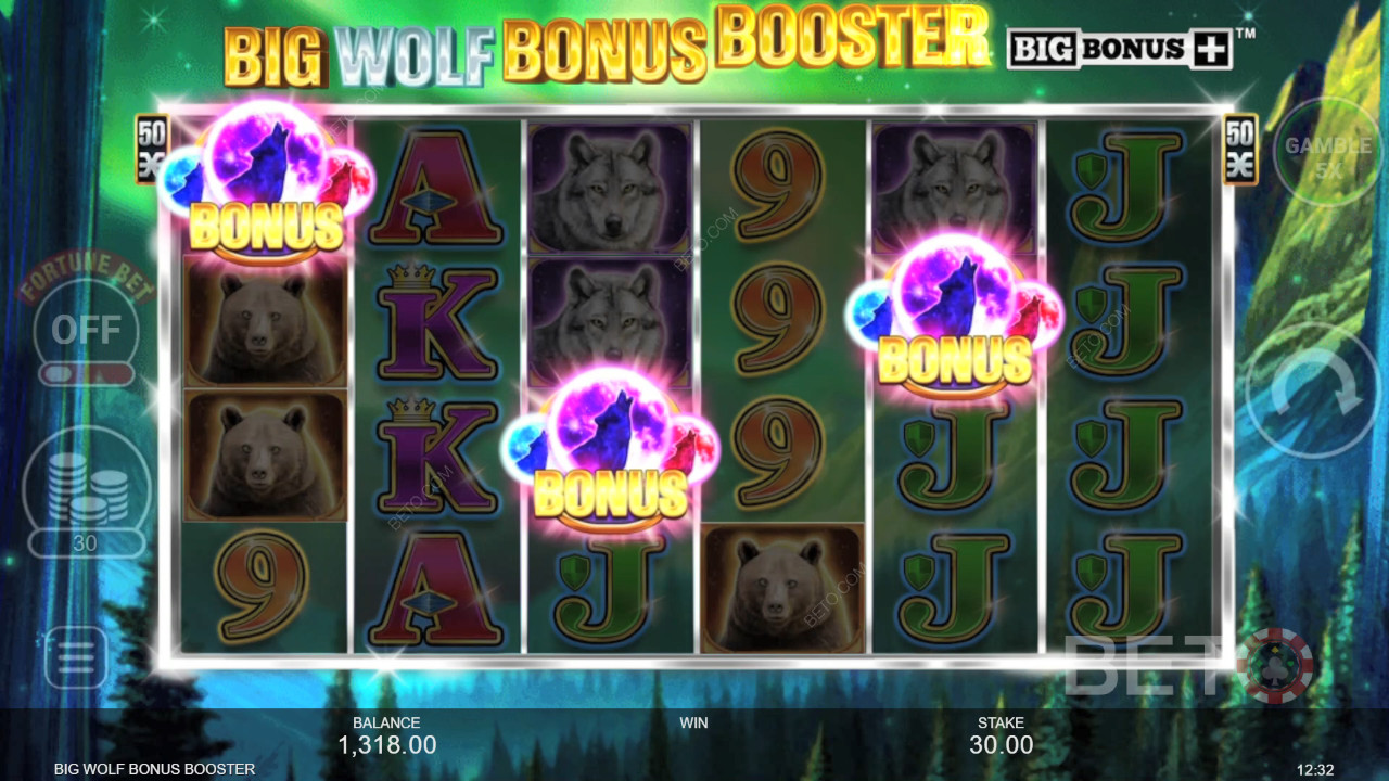 รีวิว Big Wolf Bonus Booster จาก BETO Slots