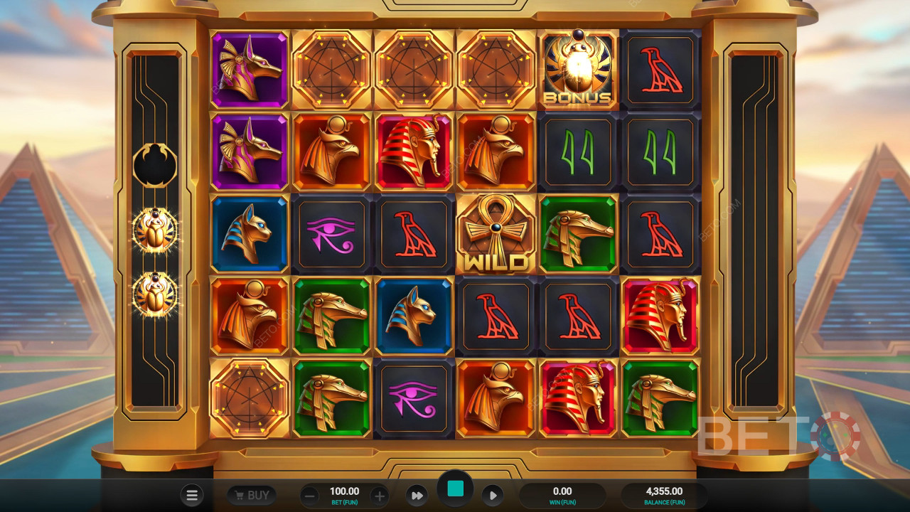 รีวิว Glyph of Gods โดย BETO Slots