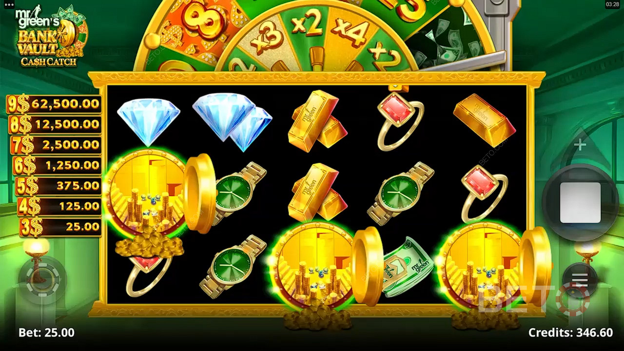 Mr Green's Bank Vault เล่นฟรี