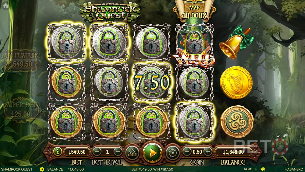 รีวิวเกม Shamrock Quest โดย BETO Slots