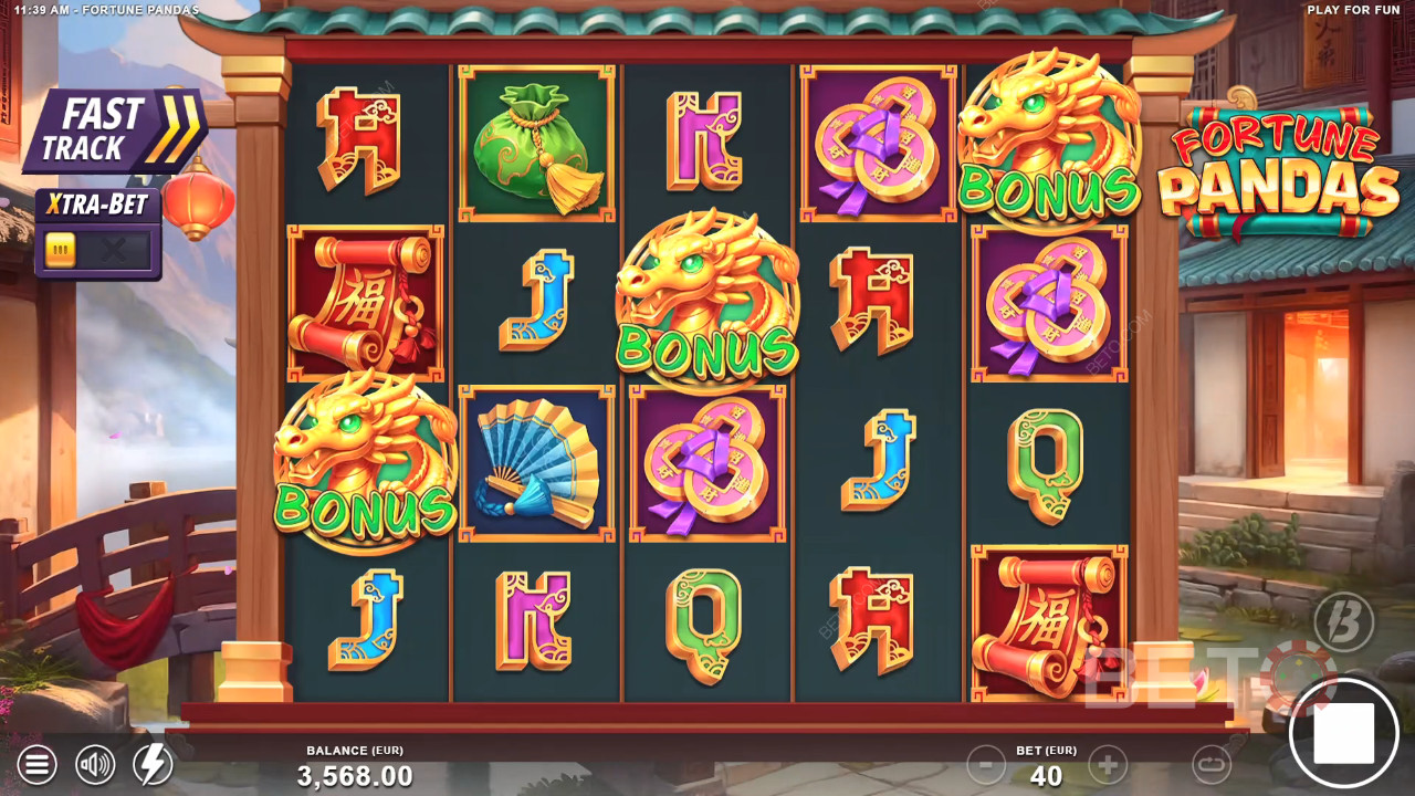 รีวิว Fortune Pandas โดย BETO Slots