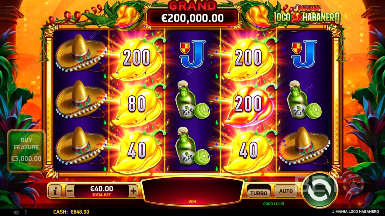 รีวิว J Mania Loco Habanero โดย BETO Slots