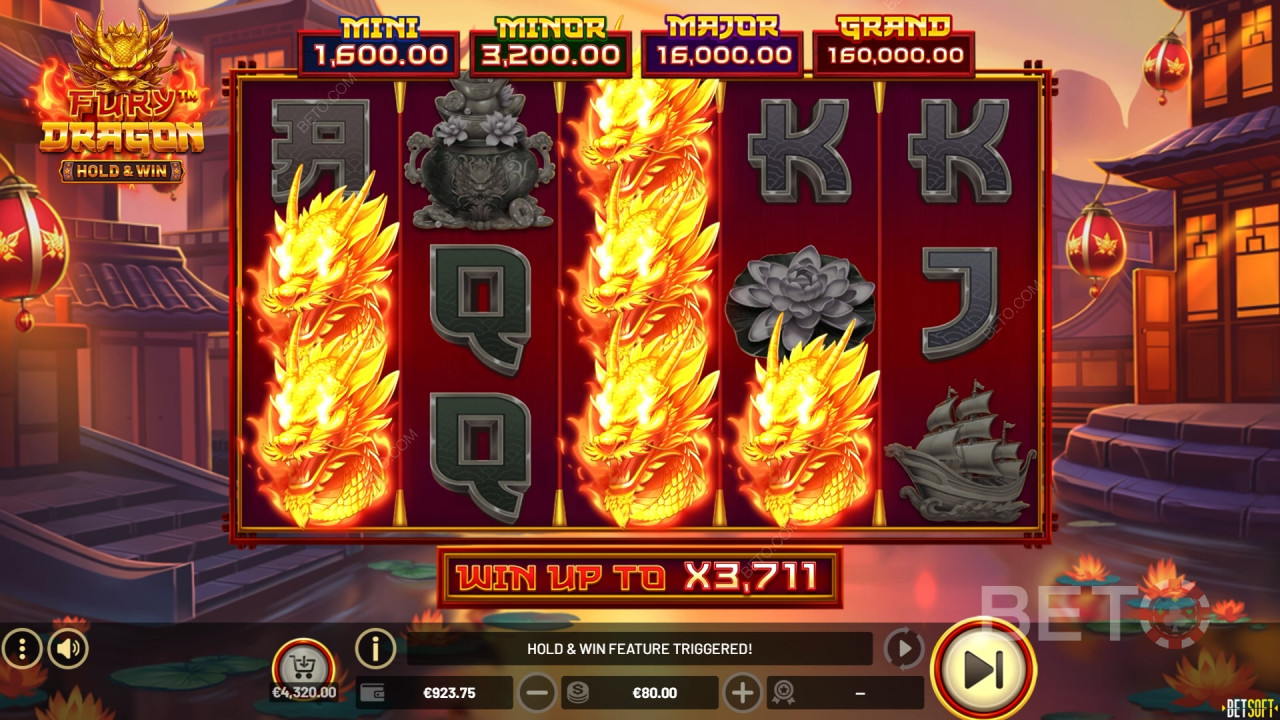 รีวิว Fury Dragon โดย BETO Slots