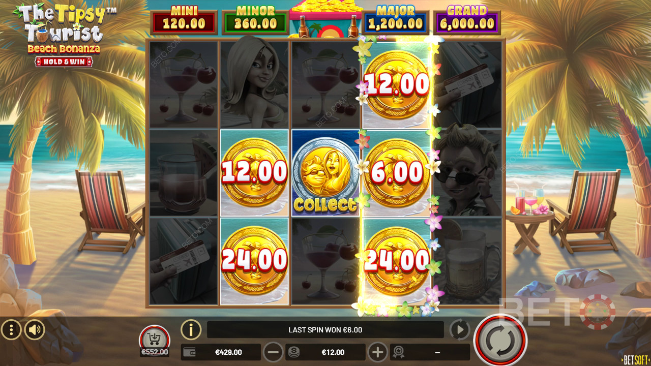 นักท่องเที่ยวเมา: รีวิว Beach Bonanza โดย BETO Slots