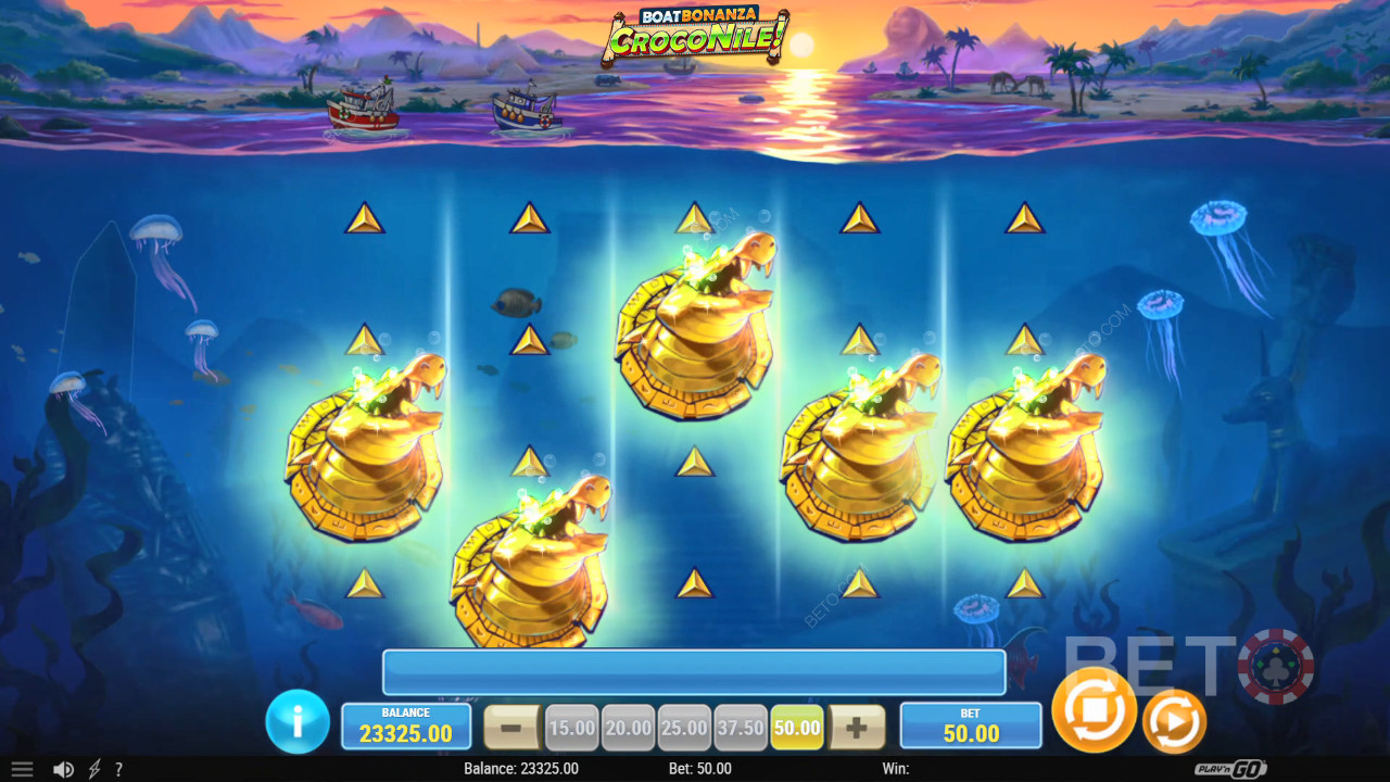 รีวิว Boat Bonanza CrocoNile! โดย BETO Slots