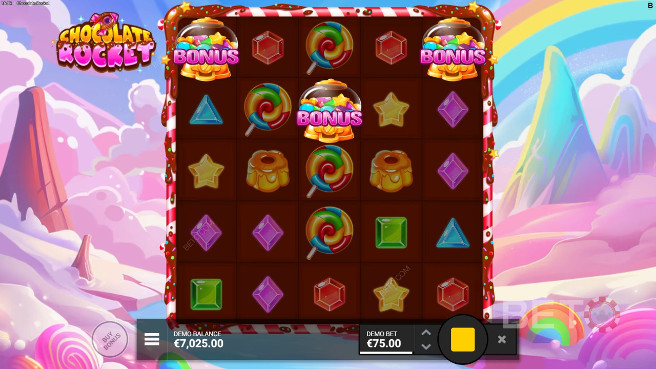 รีวิว Chocolate Rocket โดย BETO Slots