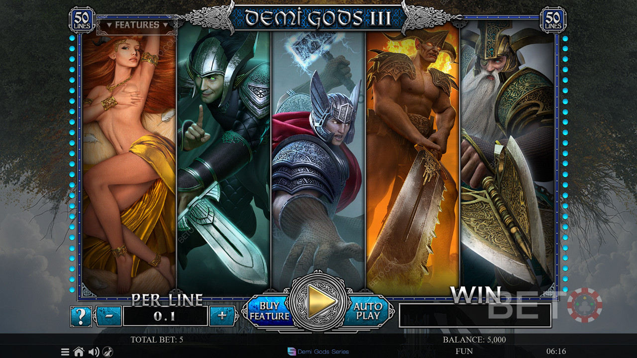 Demi Gods III ได้รับแรงบันดาลใจโดยตรงจากตำนานไวกิ้งสำหรับการผจญภัยครั้งยิ่งใหญ่