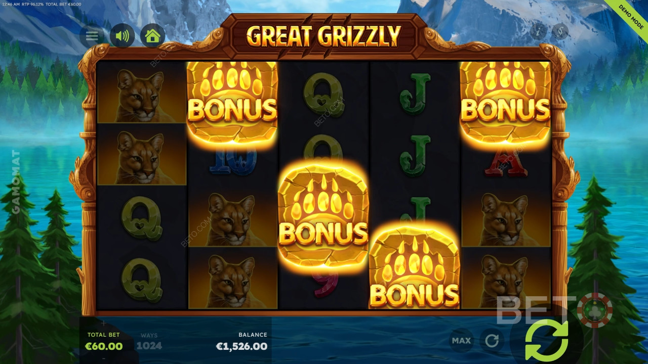 รีวิว Great Grizzly จาก BETO Slots
