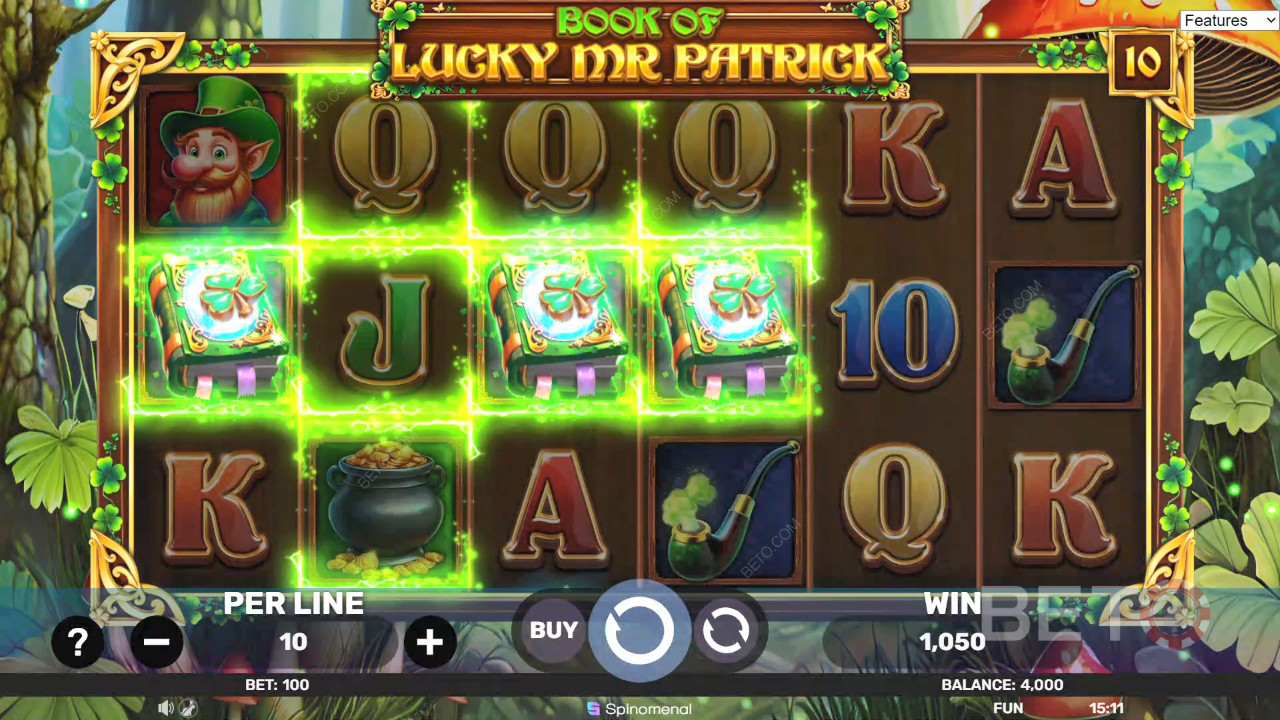 รีวิวหนังสือ Lucky Mr Patrick โดย BETO Slots