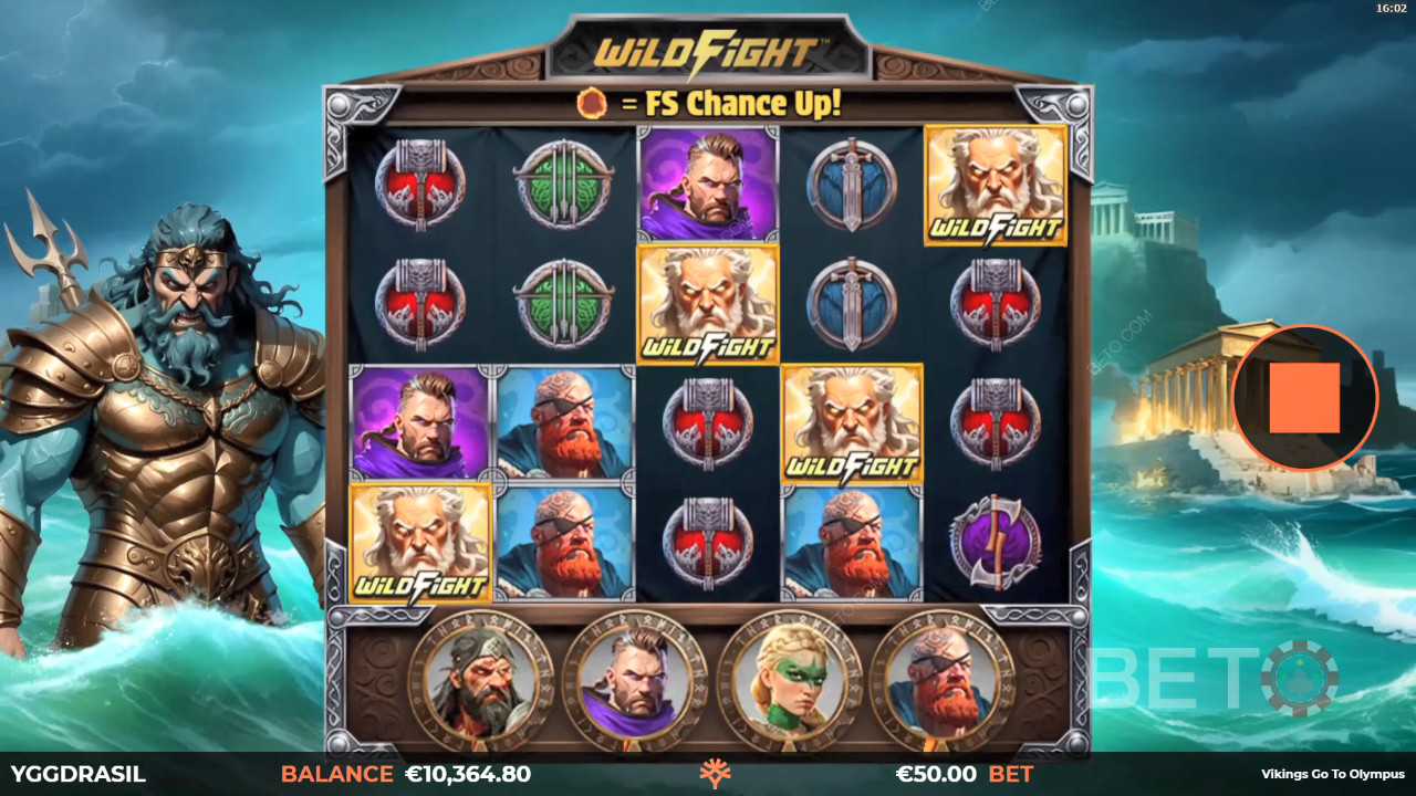 รีวิว Vikings Go To Olympus โดย BETO Slots