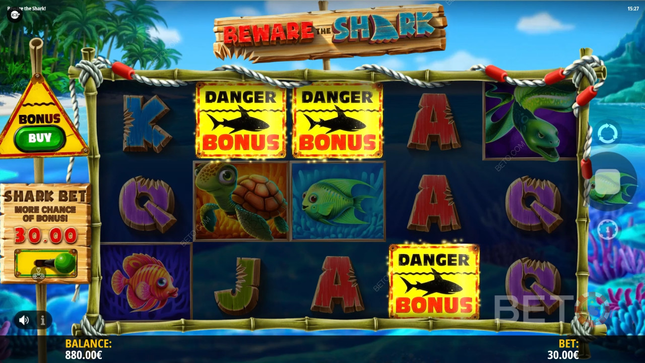 ระวังฉลามรีวิวโดย BETO Slots