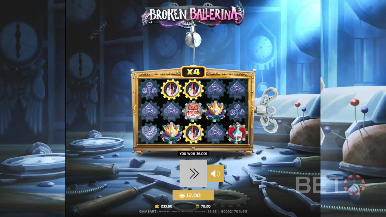 รีวิว Broken Ballerina โดย BETO Slots