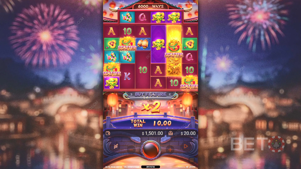 รีวิว Prosperity Snake โดย BETO Slots