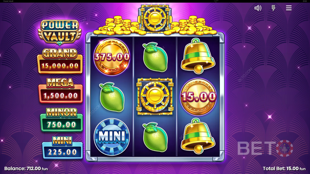 รีวิว Power Vault โดย BETO Slots