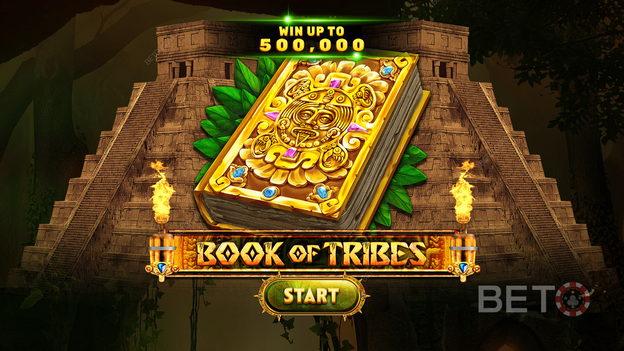 รับรางวัลมากถึง 5,000x ของเงินเดิมพันของคุณในสล็อตออนไลน์ Book of Tribes