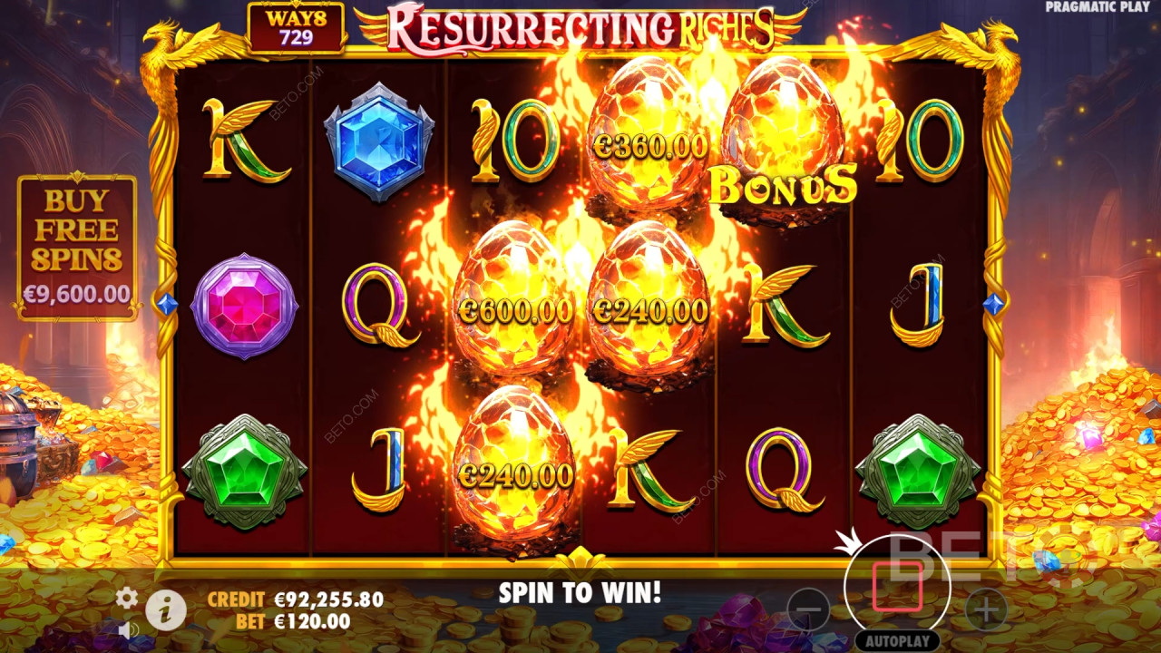 รีวิว Resurrecting Riches โดย BETO Slots