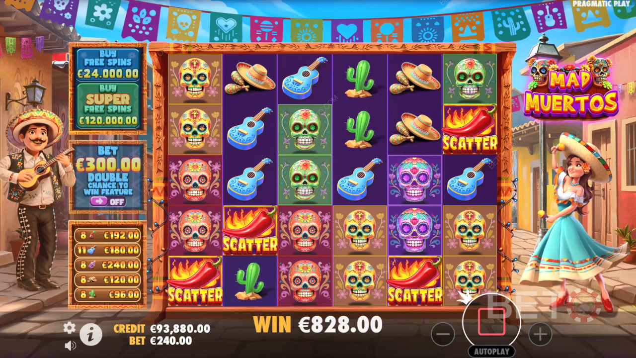รีวิว Mad Muertos โดย BETO Slots