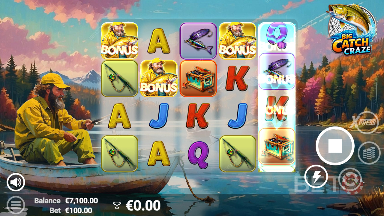 รีวิว Big Catch Craze โดย BETO Slots